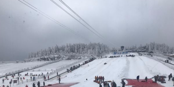 仙女山国家森公园-滑雪场