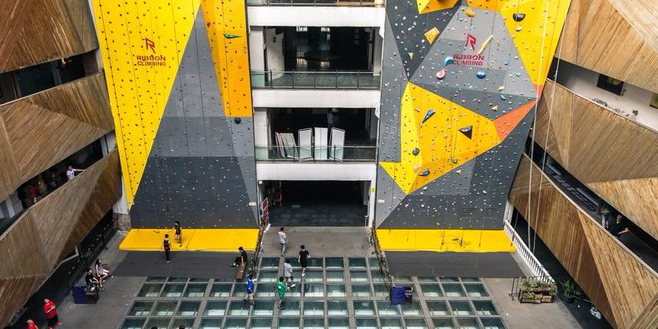 RibbonClimbin叶岩攀岩馆