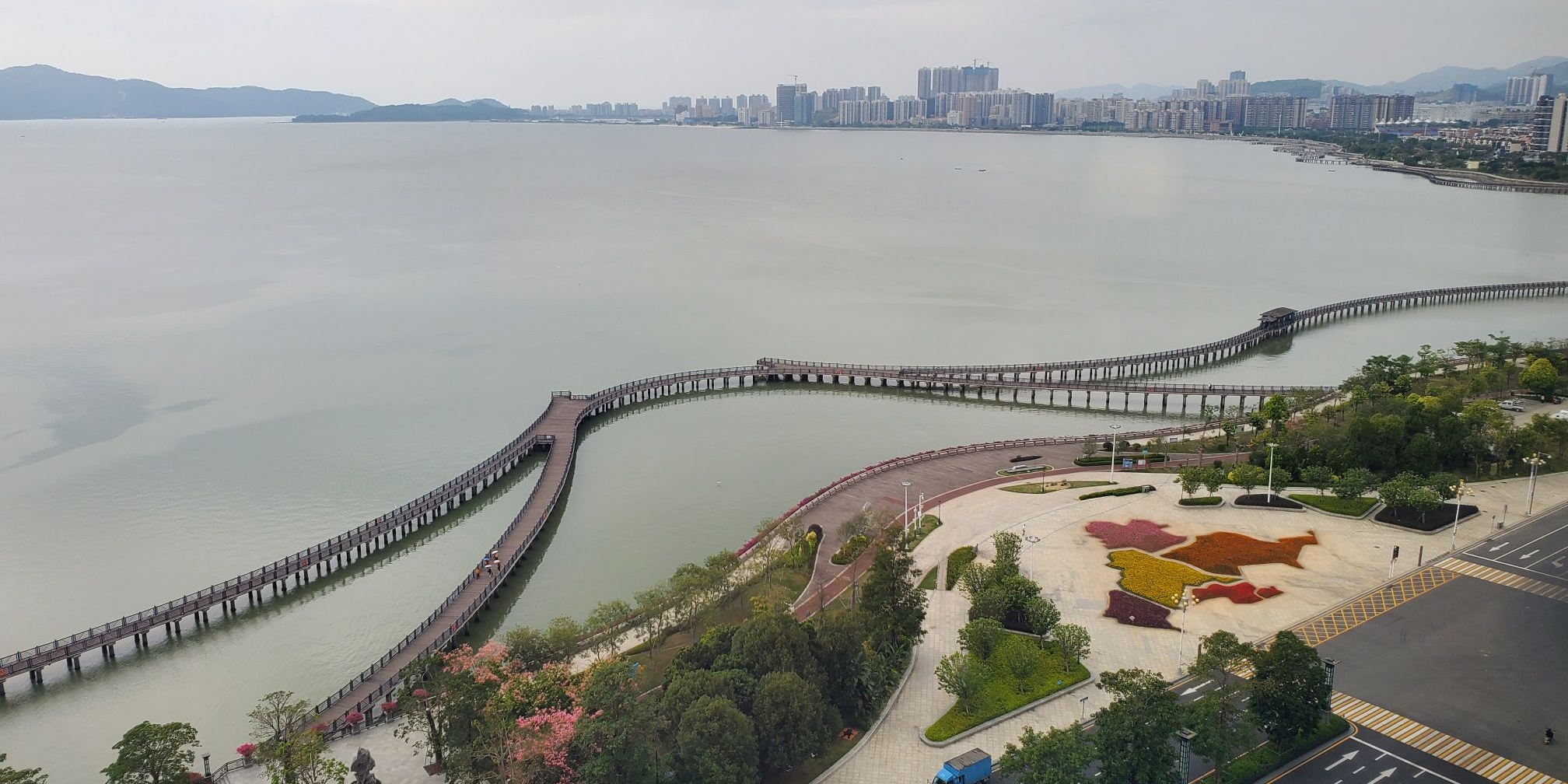 汕尾市品清湖碧道-海上栈道