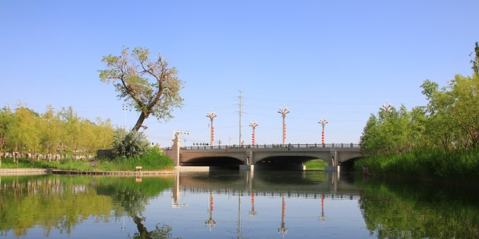 天鹅河景区