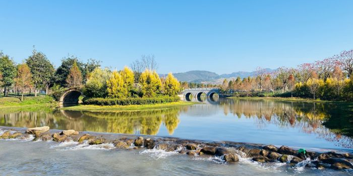 弥勒市锦屏山凤景区甸溪湿地