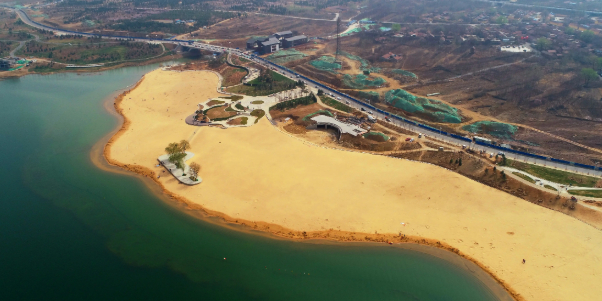 文昌湖滨湖沙滩