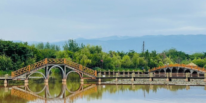 烟雨鹭洲湿地公园