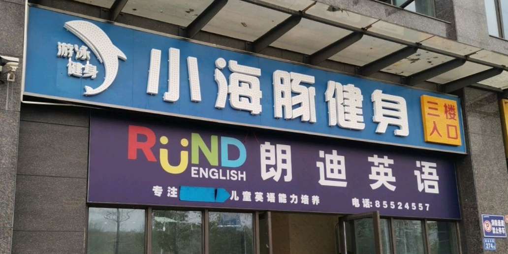 小海豚游泳健身