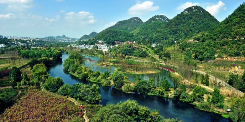 贵阳花溪国家市湿地公园