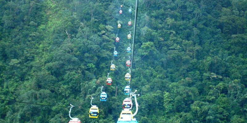 五皇山索道