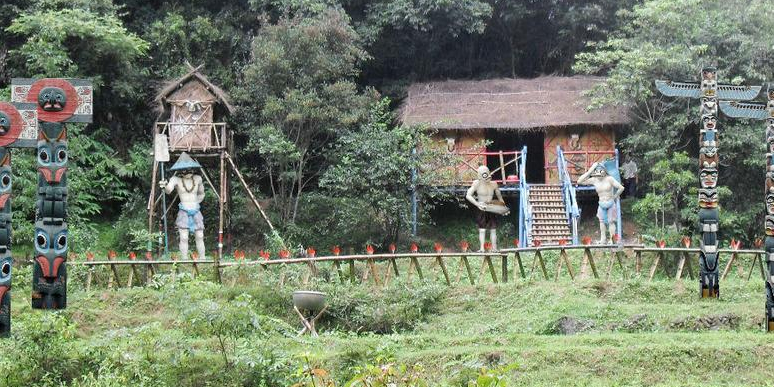 金光湖生态旅游区-原始森林部落