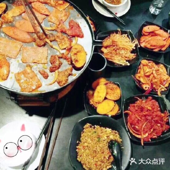 豪情部落铁板烧肉(生源时代广场店)