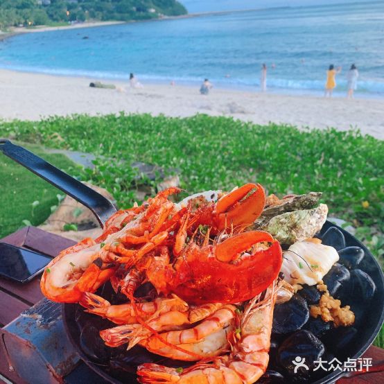 海角轩·牛排·海鲜·海边西餐·浪漫夕阳·三亚文华东方酒店