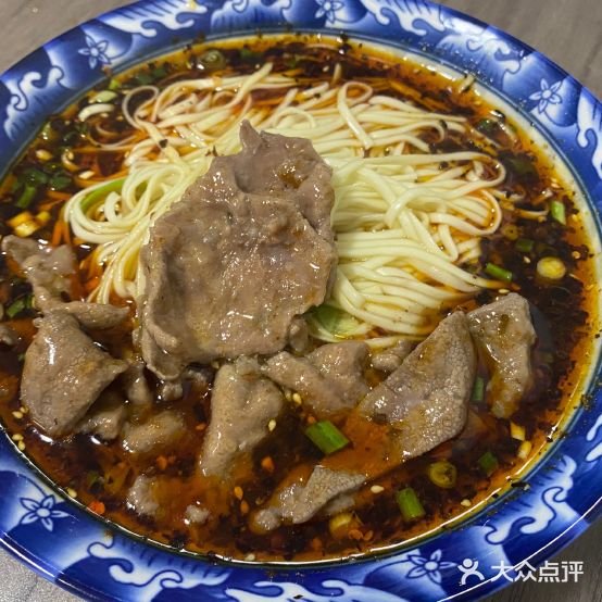 猪肝面滑肉面