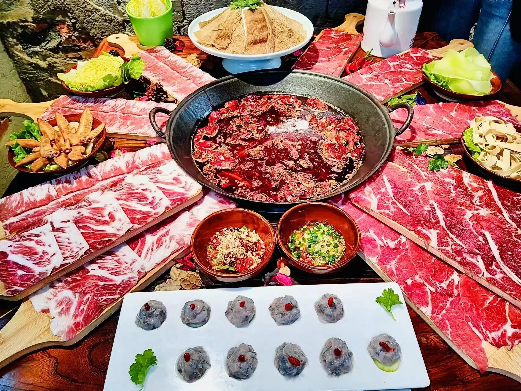談大方重庆老火锅店(辰溪店)