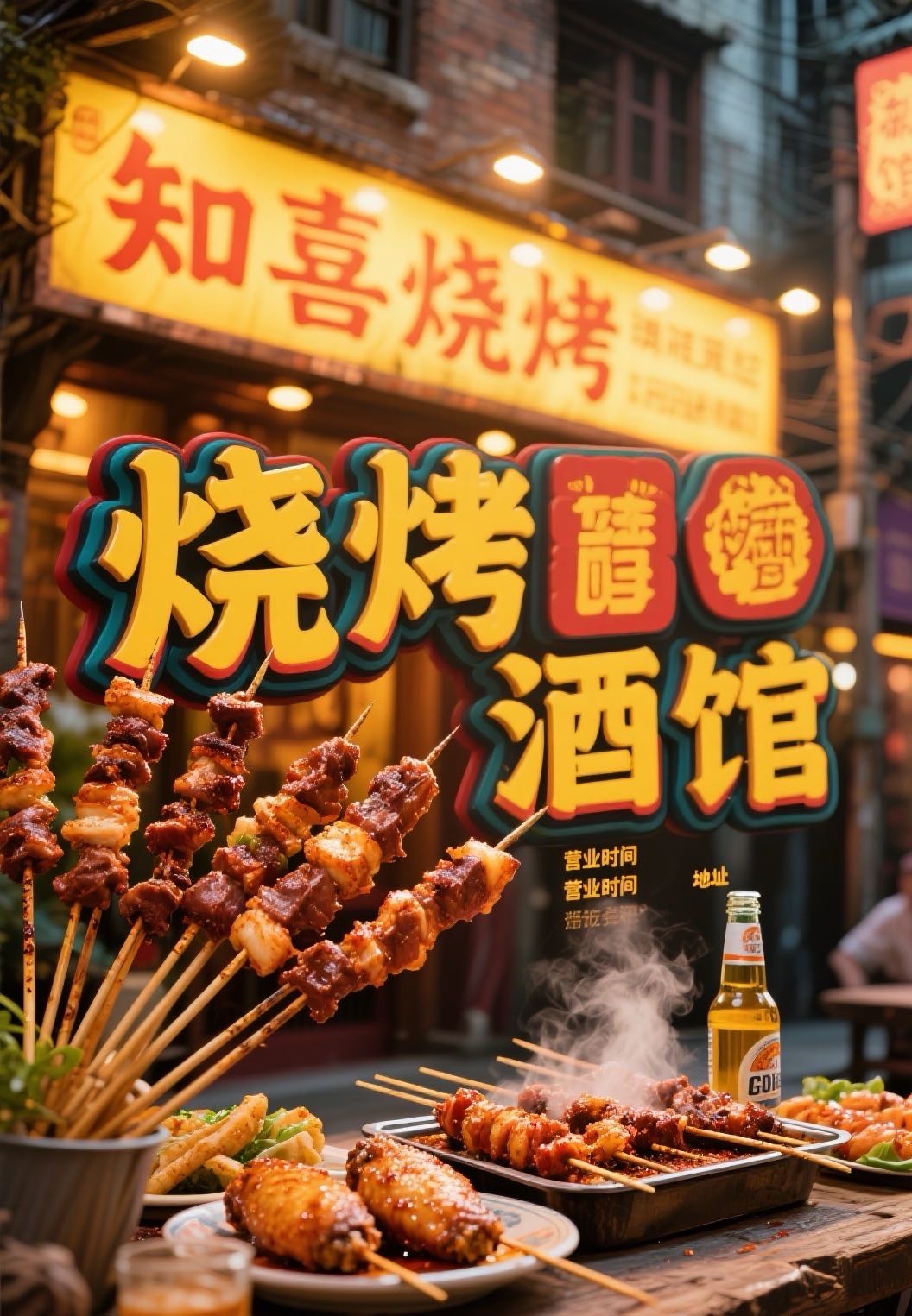 知喜烧烤酒馆