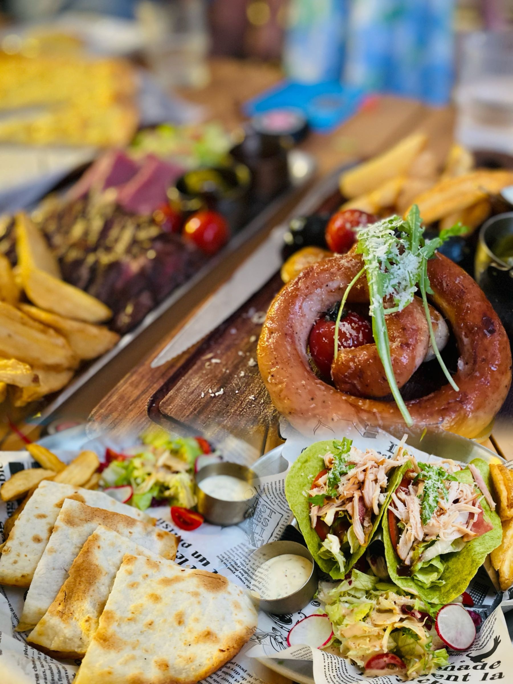 一格野餐·TACO·帕尼尼·馅饼·牛扒