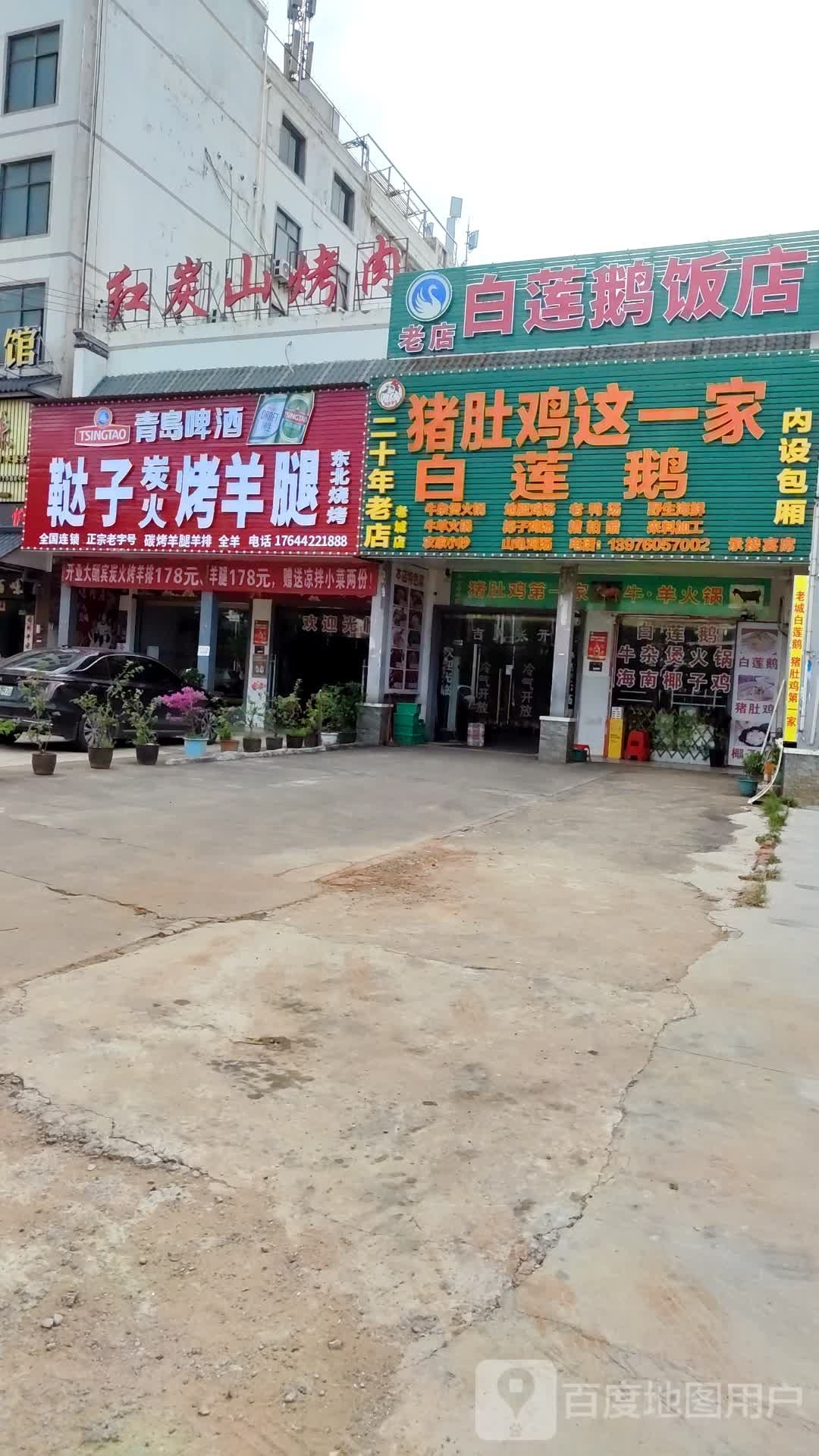 鞑子炭火烤羊腿(老城店)