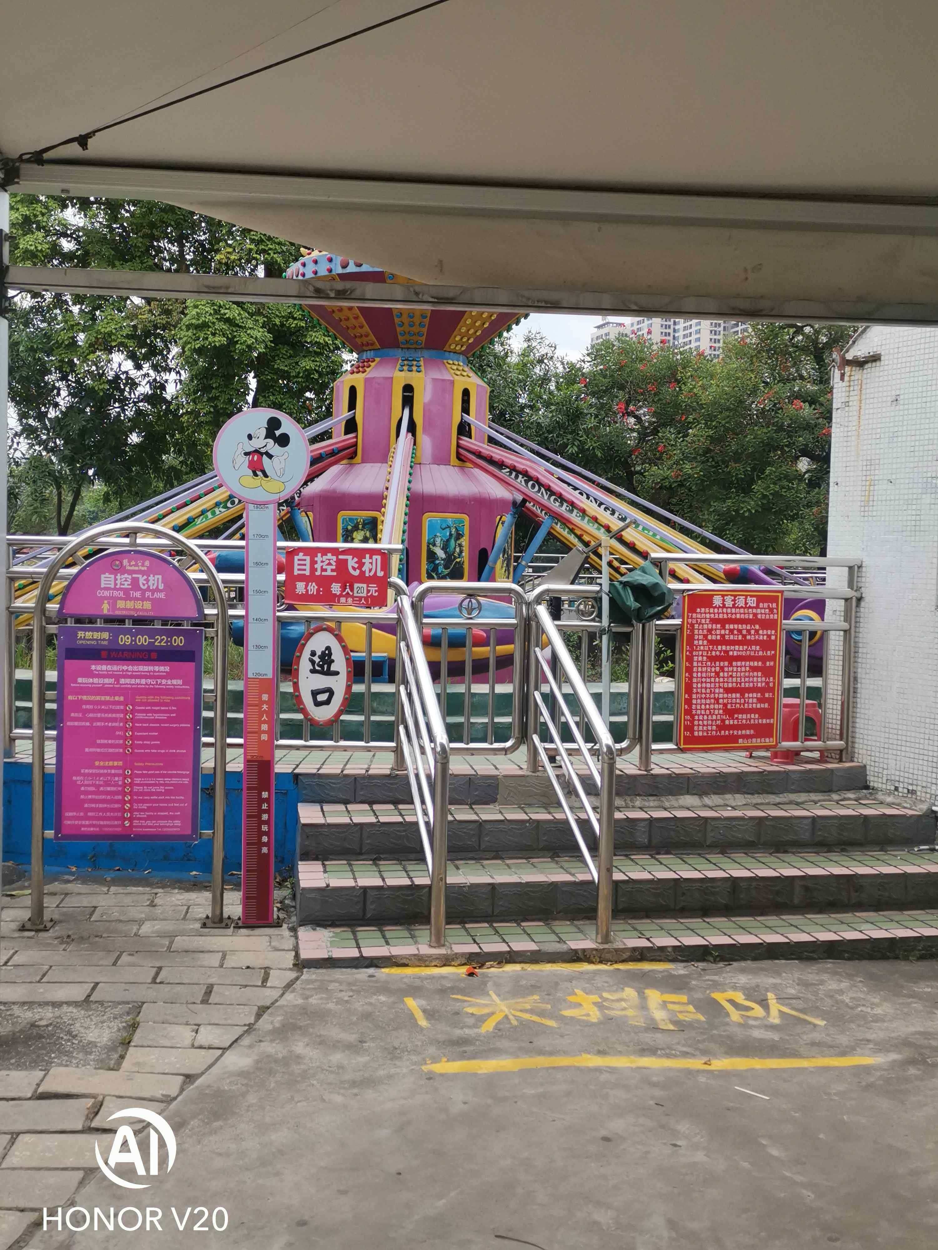 鹤山公园游乐场-自控飞机