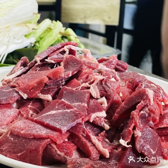 可可托海过油肉拌面丸子汤