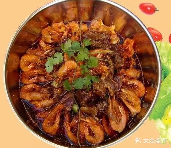 爆爆椒香辣排骨虾自助火锅