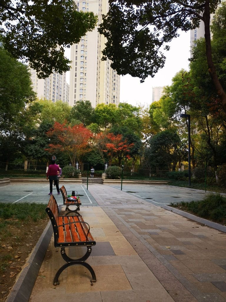 弘阳旭日上城三区羽毛球场