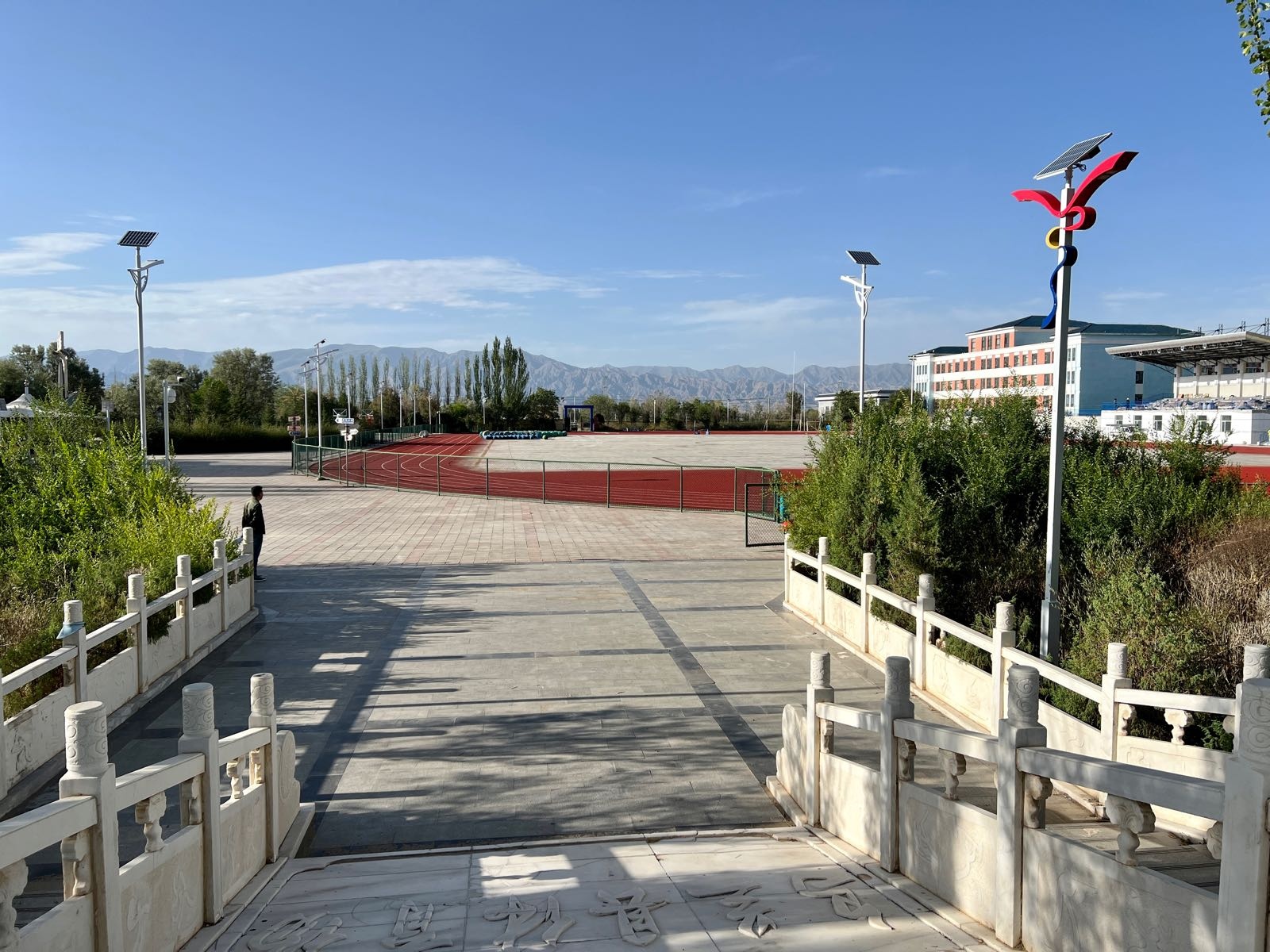 乌兰县民族体育场