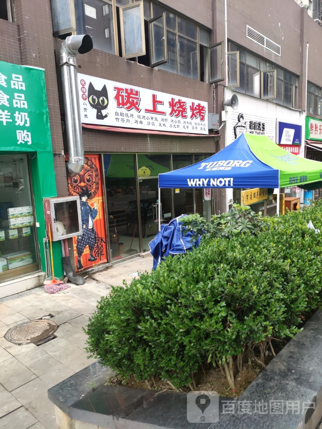 夜猫子小黄鱼碳上烧烤