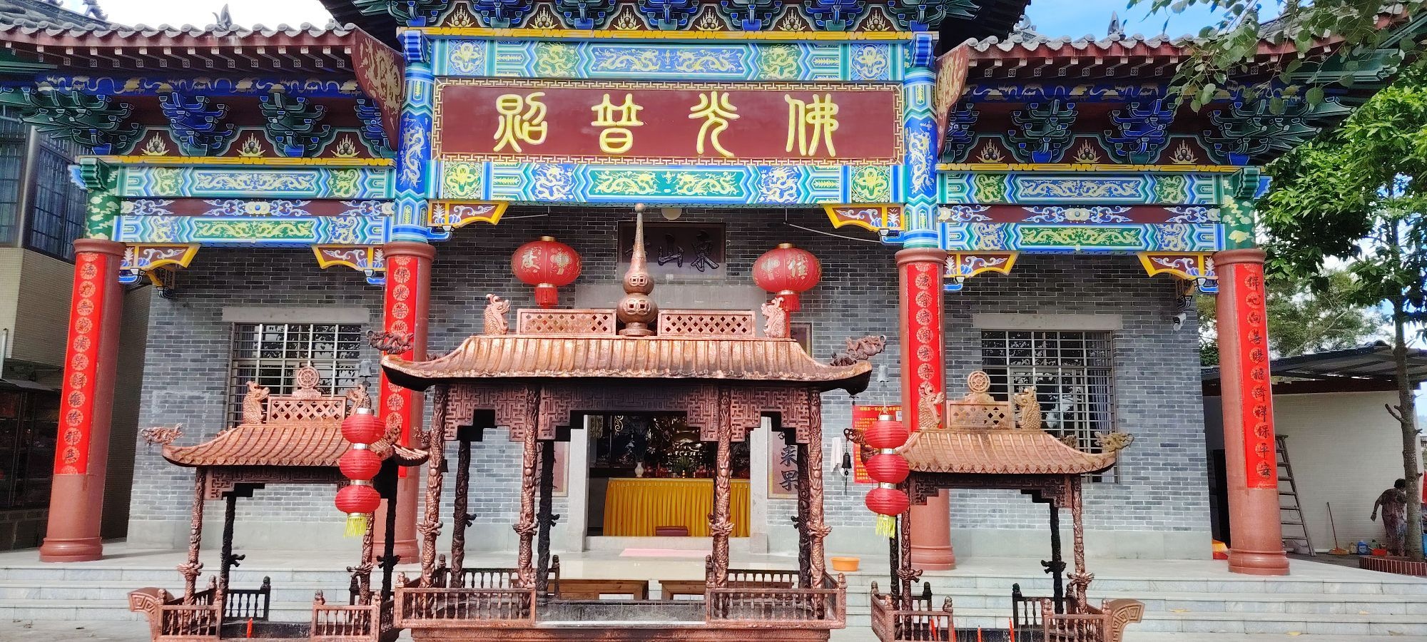 观珠镇五一村东山寺