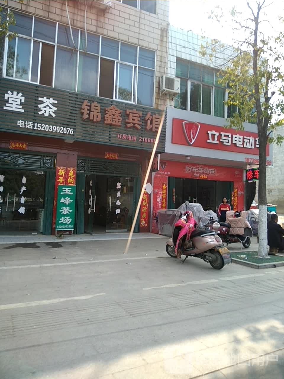 罗山县立马电动车(龙山大道中段店)