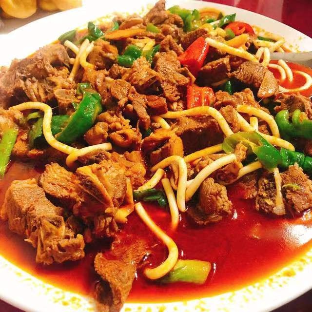 达吾旦宁夏马师炒肉片