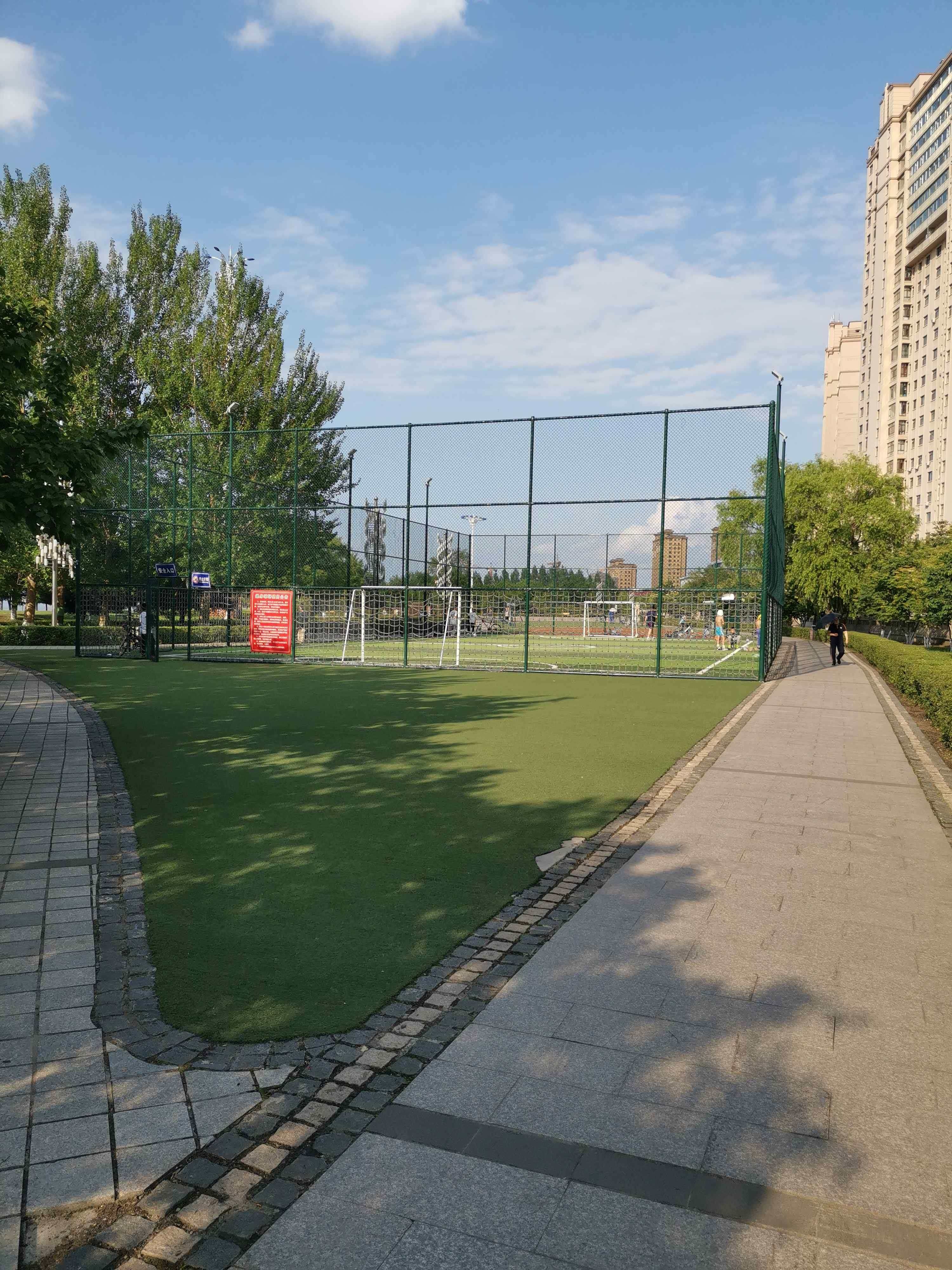 佳木斯市沿江公园-健身球场