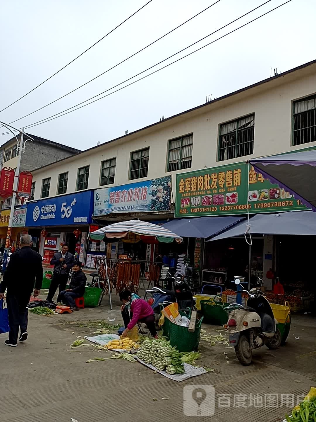金军水果批发零售店