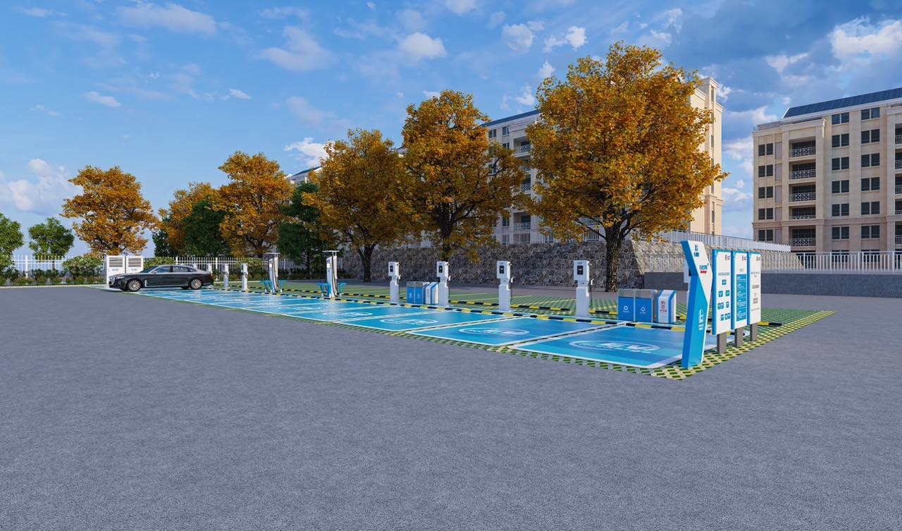 中国石化中国石化山南市民族路体育场石化易电充电站