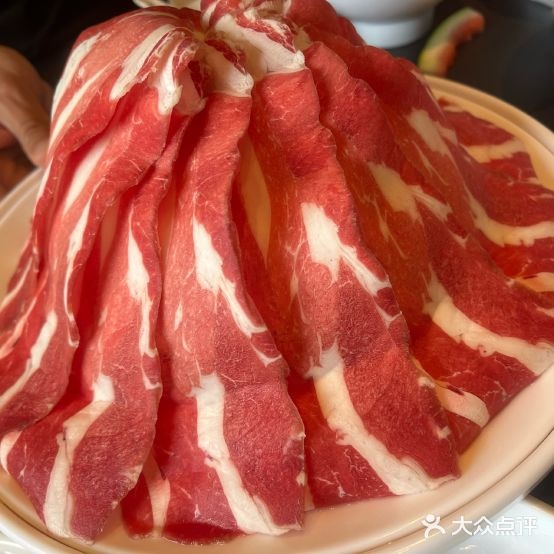 福捞肥牛肉火