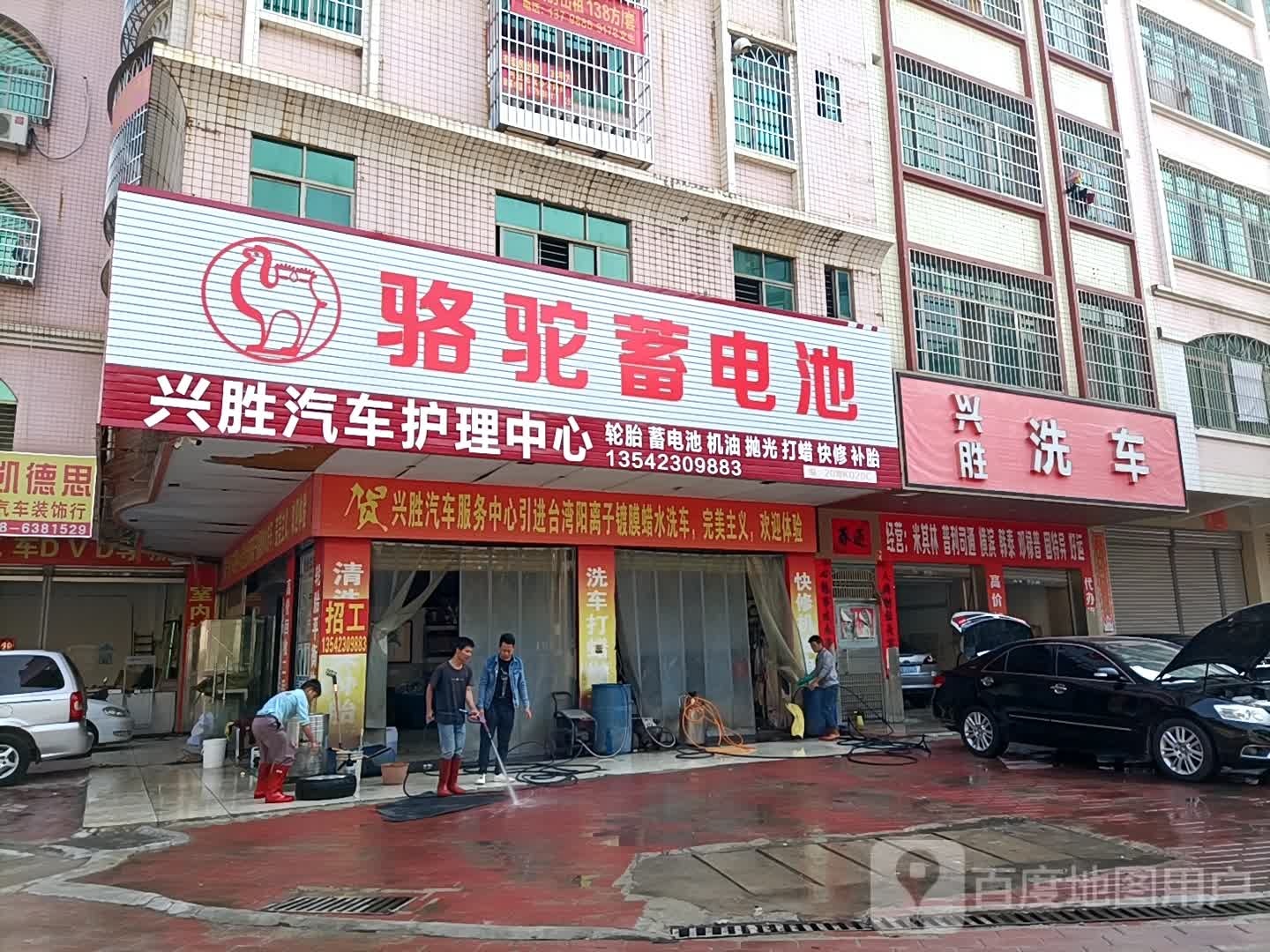 骆驼蓄电池(潘州丽景花园店)