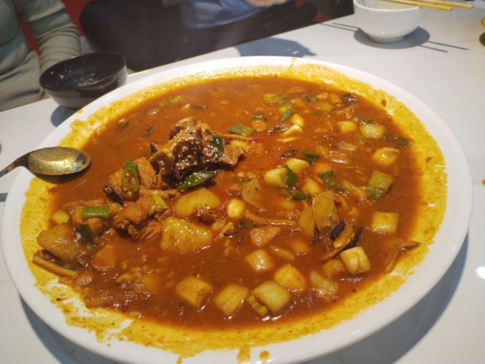 清真新疆大盘鸡