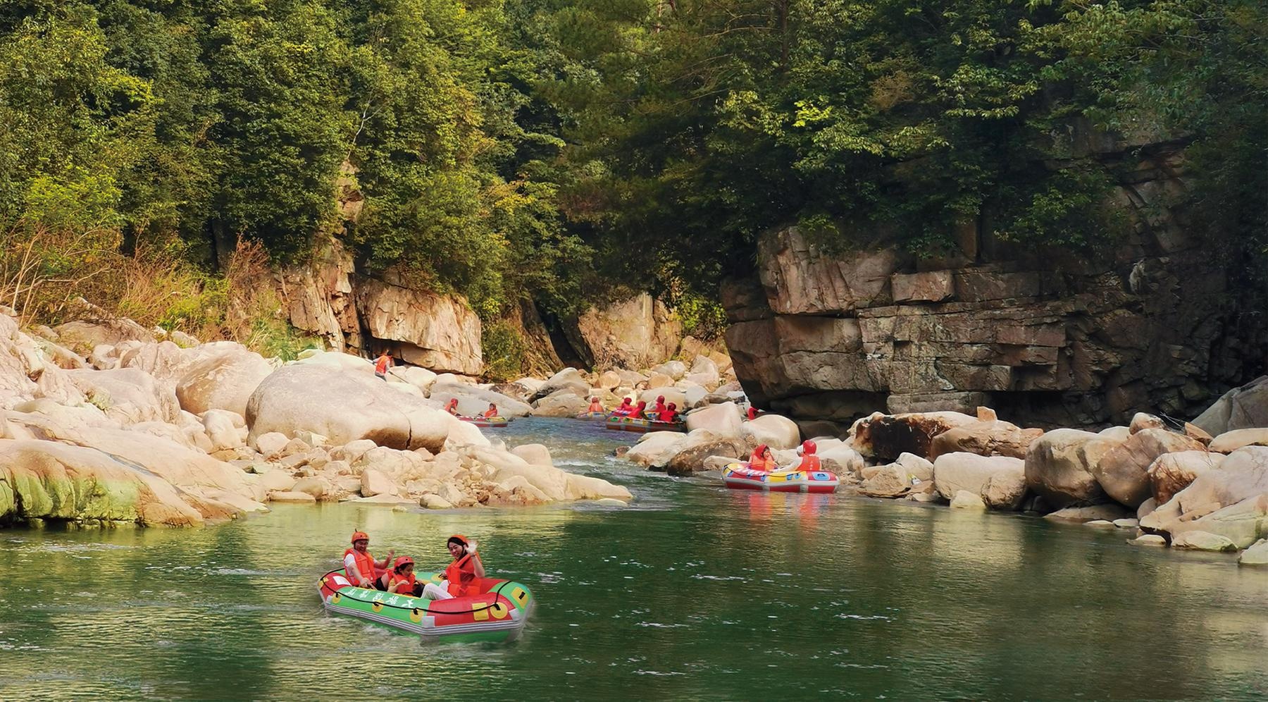 狂浪大峡谷漂流
