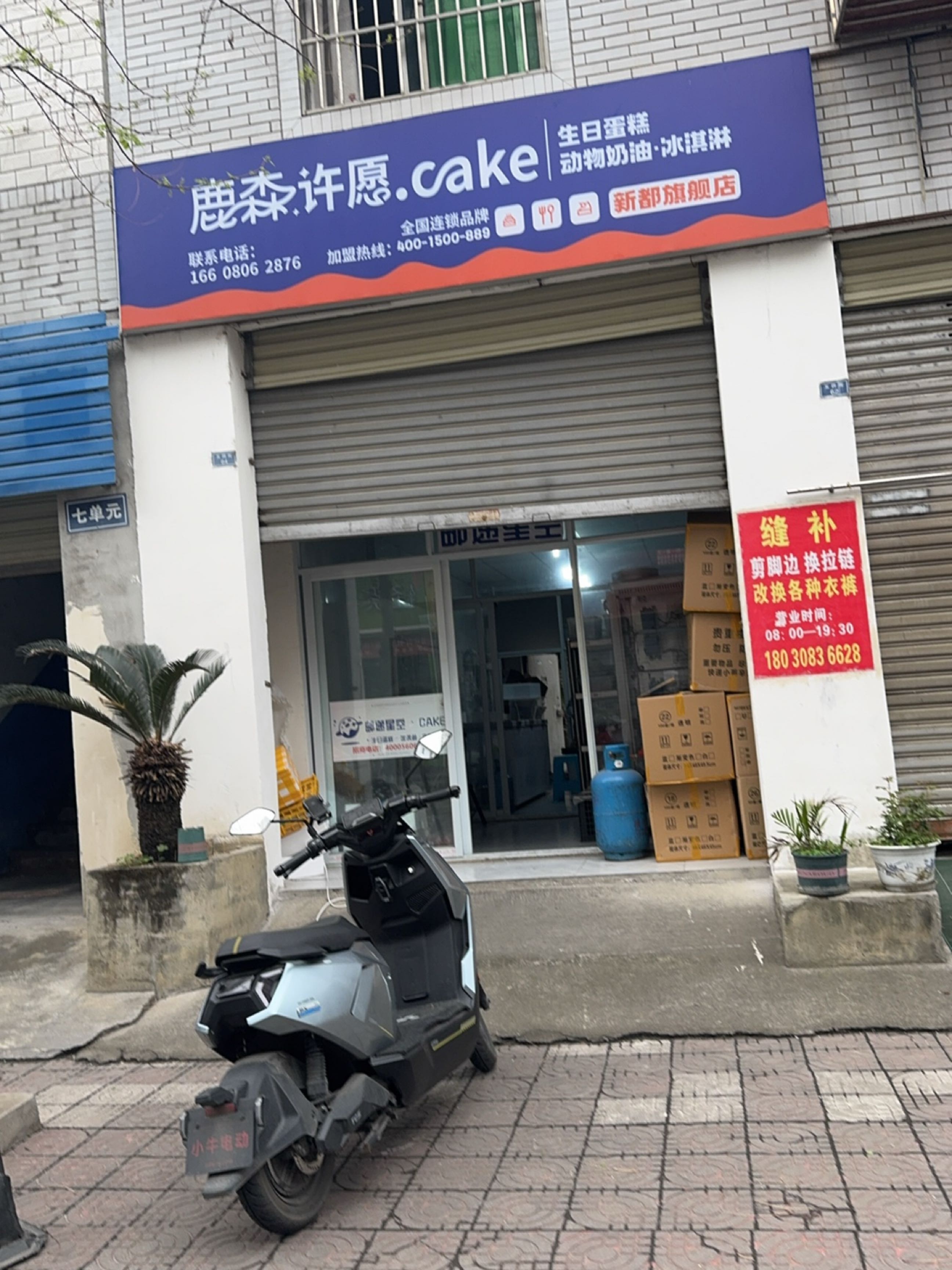 鹿森许愿.cake生日蛋糕动物奶油冰淇淋
