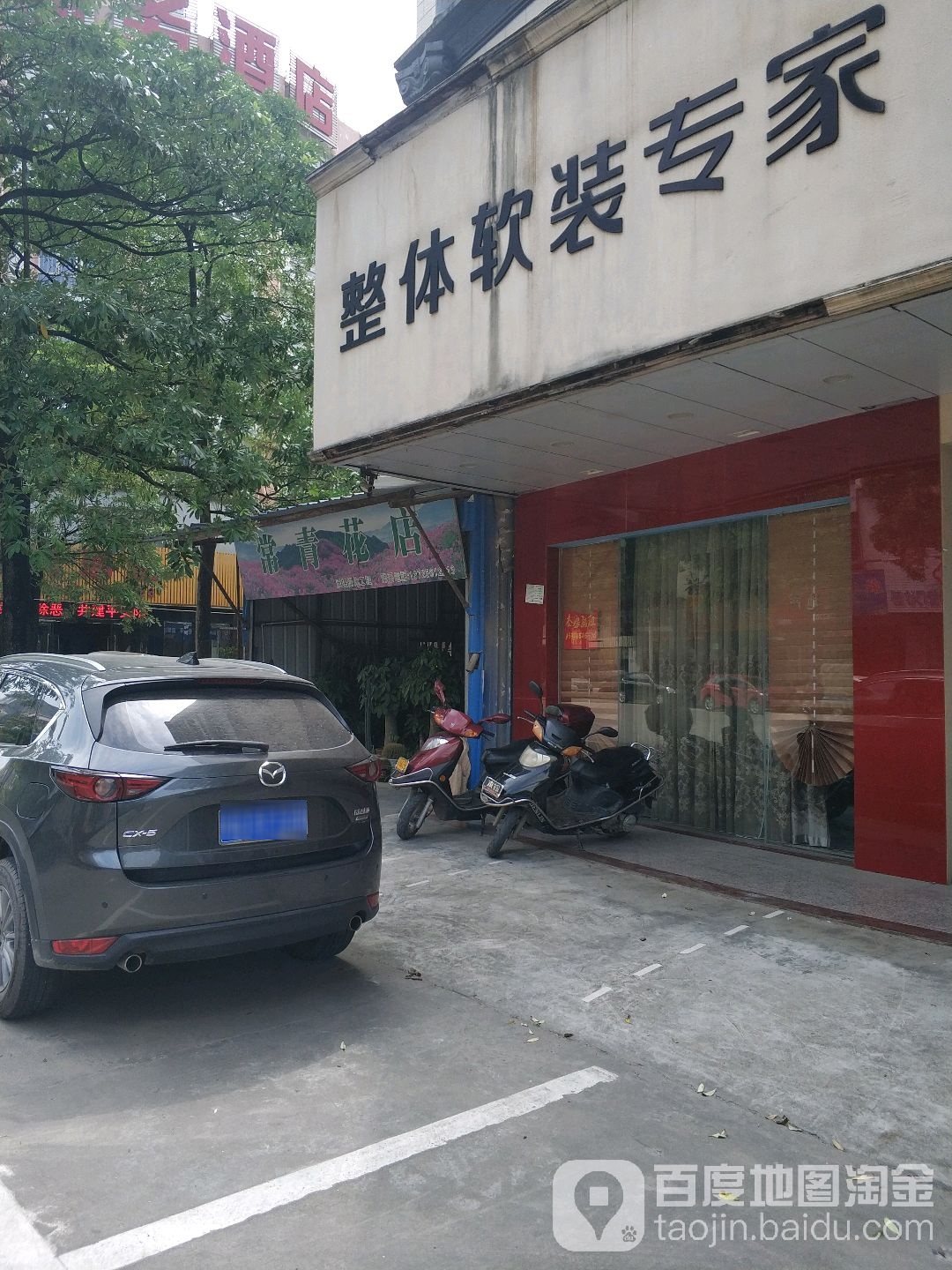 常青花店