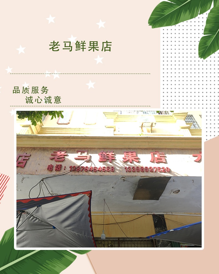 老马鲜果店