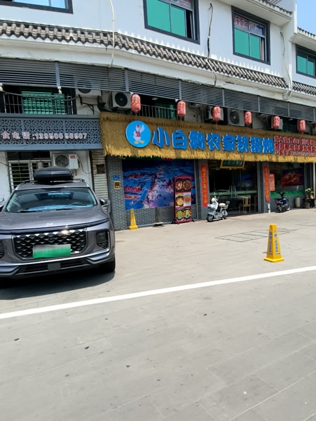 小白鹅农家铁锅炖