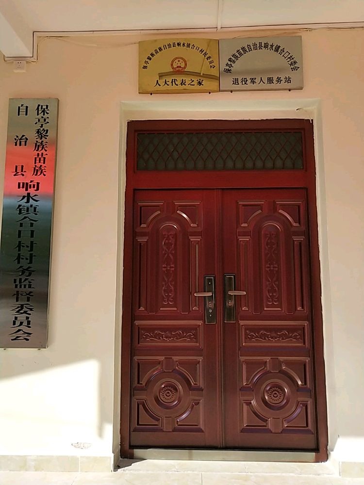 保亭黎族苗族自治县响水镇合口村委会退役军人服务站