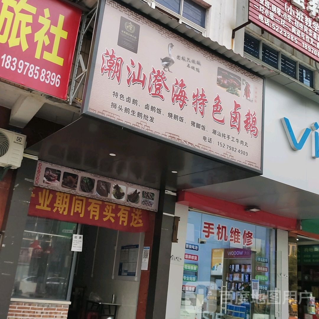 汕油倏潮澄海特色卤鹅