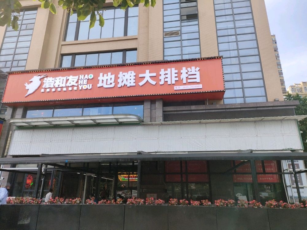 浩和友地摊大排档