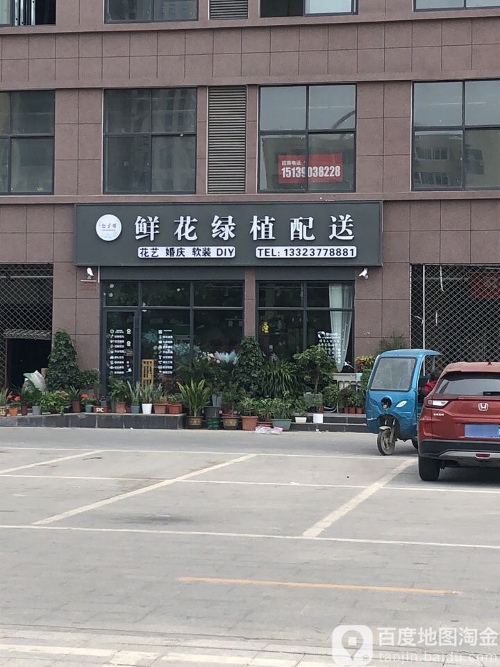 花溪畔鲜花绿植配送(财富公馆店)