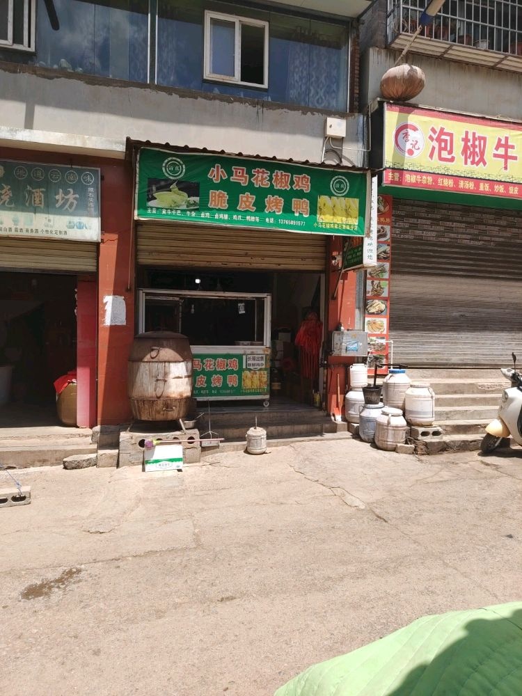 黑石清真小马花椒鸡脆皮烤鸭