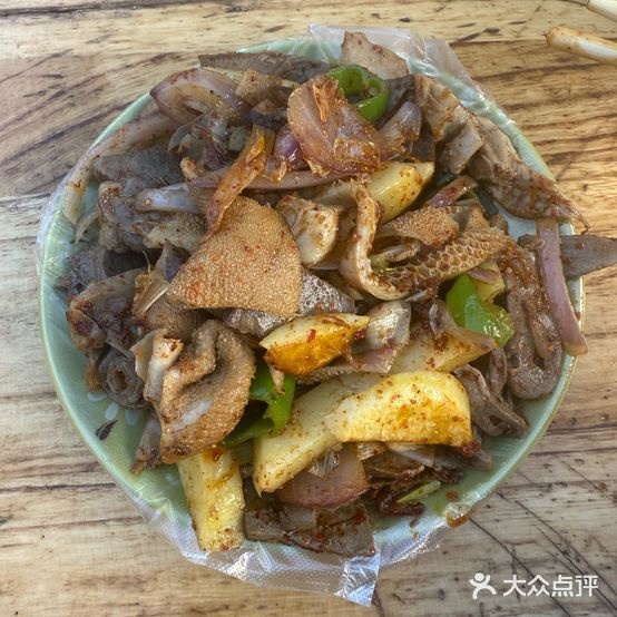小胡子炒羊杂