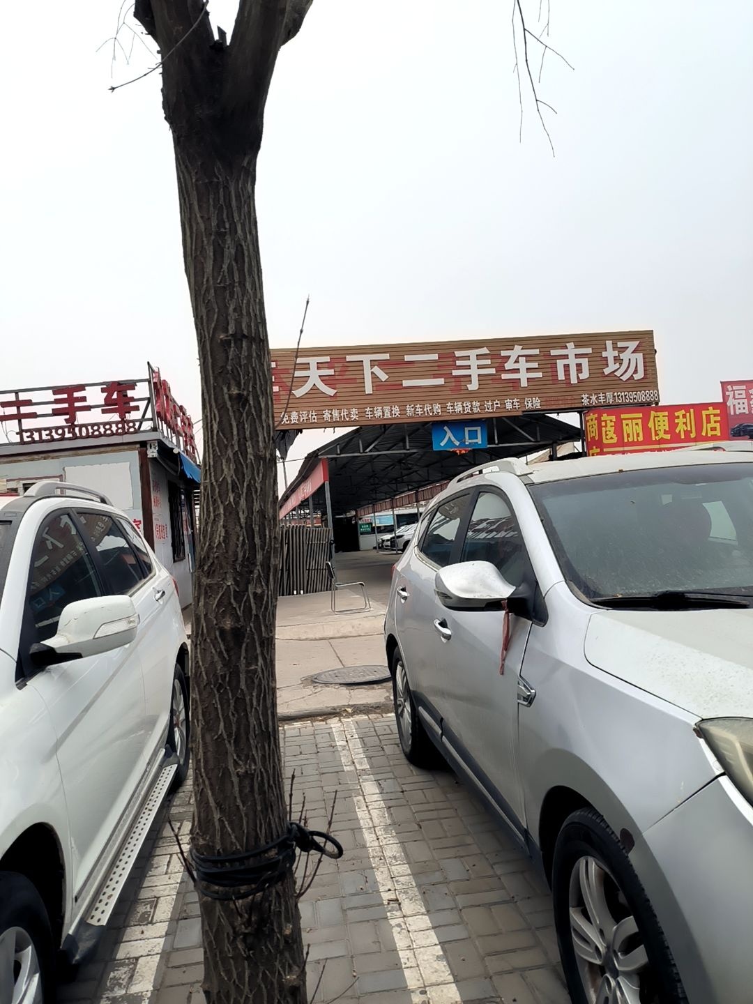 林平二手车市场