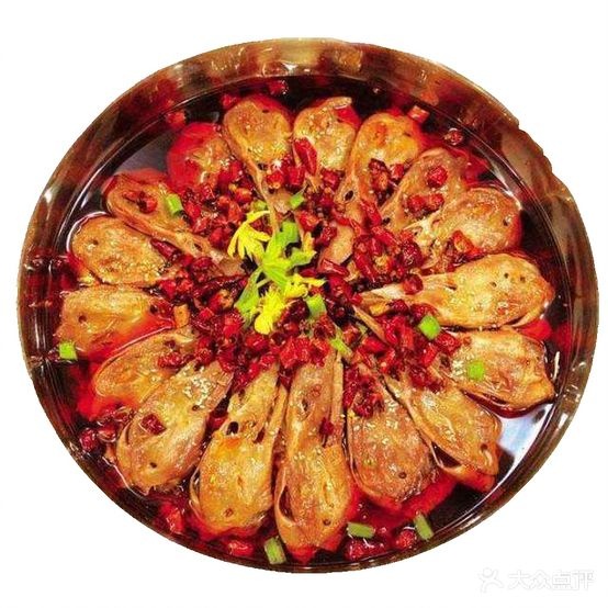 永红香辣虾干锅鸭头