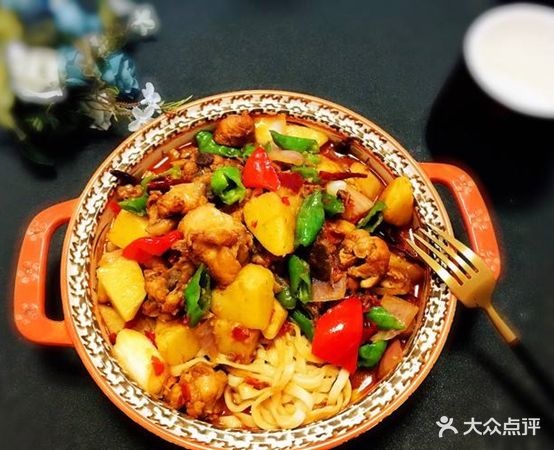 川香鸡捞面