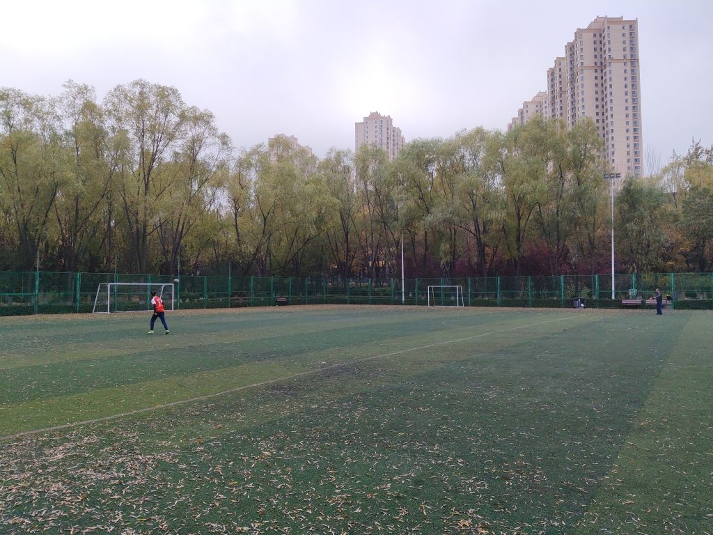 玉门河公园-足球场