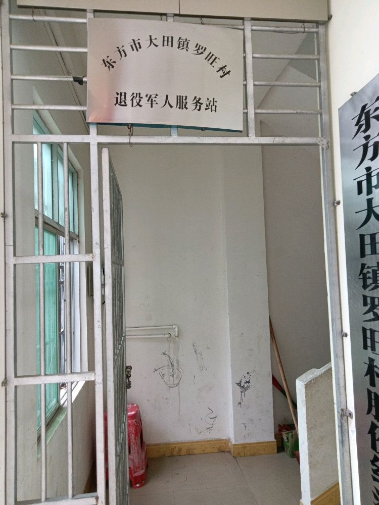 大田镇罗旺村退役军人服务站