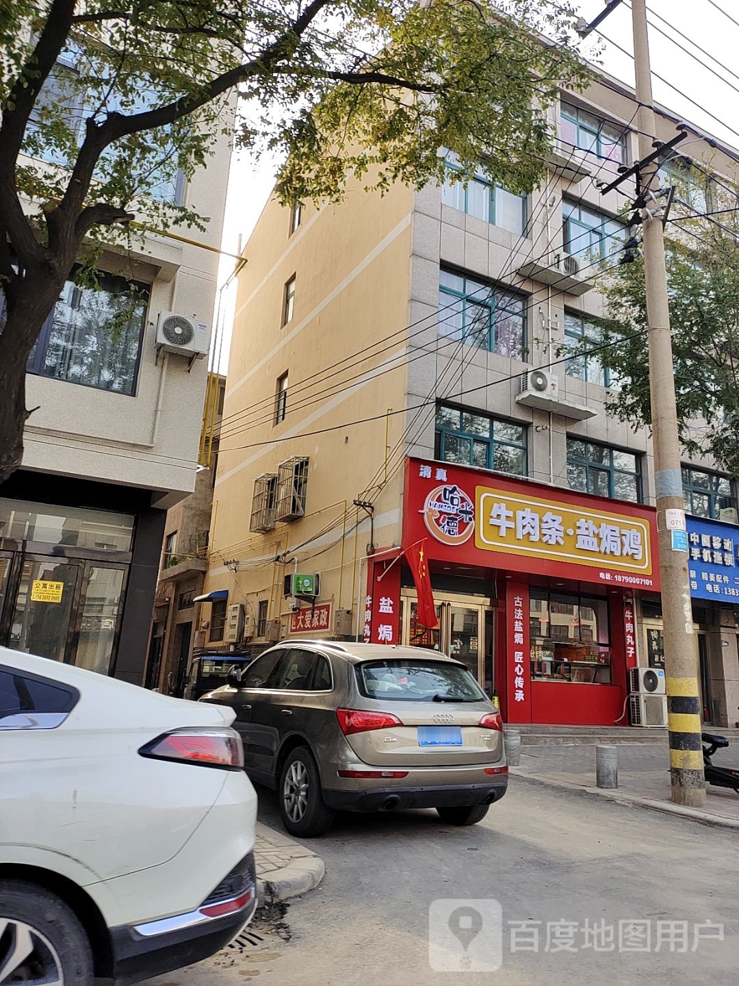清真哈米德牛肉条盐焗鸡